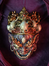 Cargar imagen en el visor de la galería, Máscara Mahakala Rojo
