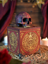 Cargar imagen en el visor de la galería, Caja Calavera Azteca