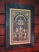 Cargar imagen en el visor de la galería, Cuadro Diosa Kali en madera
