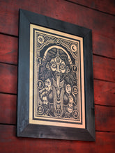 Cargar imagen en el visor de la galería, Cuadro Diosa Kali en madera