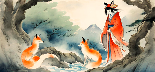 El Kitsune del antiguo bosque
