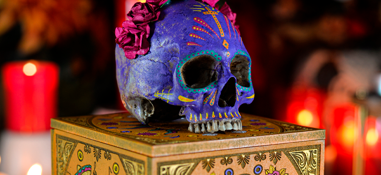 La Catrina Mexicana: Amor Inmortal en la Noche de las Calaveras