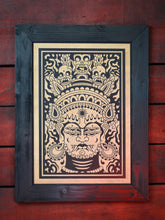 Cargar imagen en el visor de la galería, Cuadro Mahakala en madera
