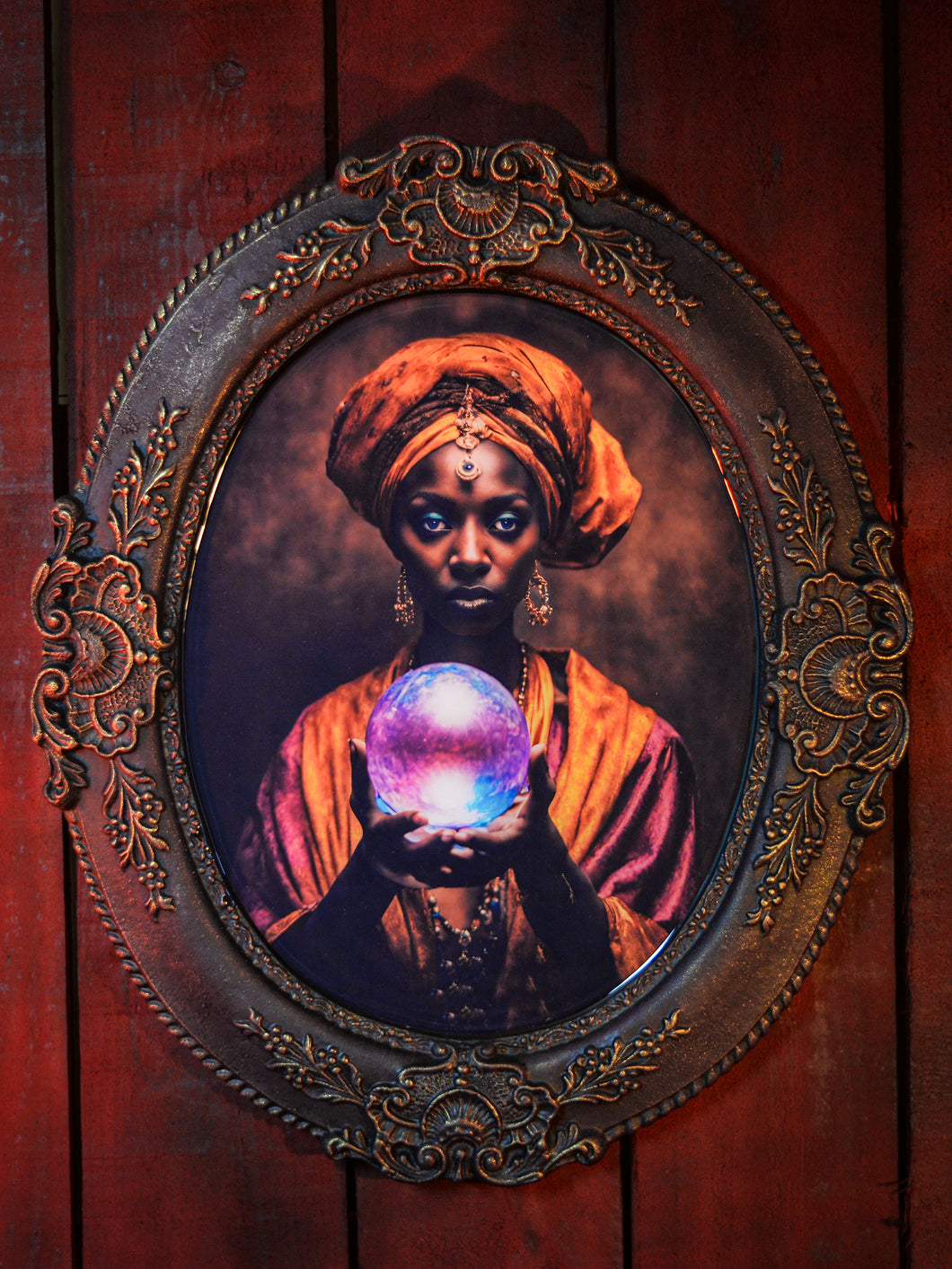 Cuadro “Marie Laveau: Reina del Vudú y su legado maldito”